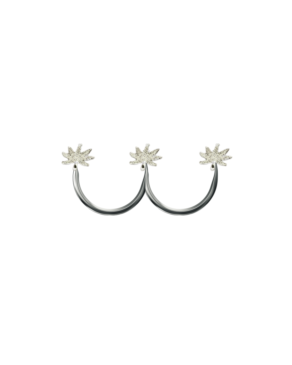 Triple Threat Ring Silver