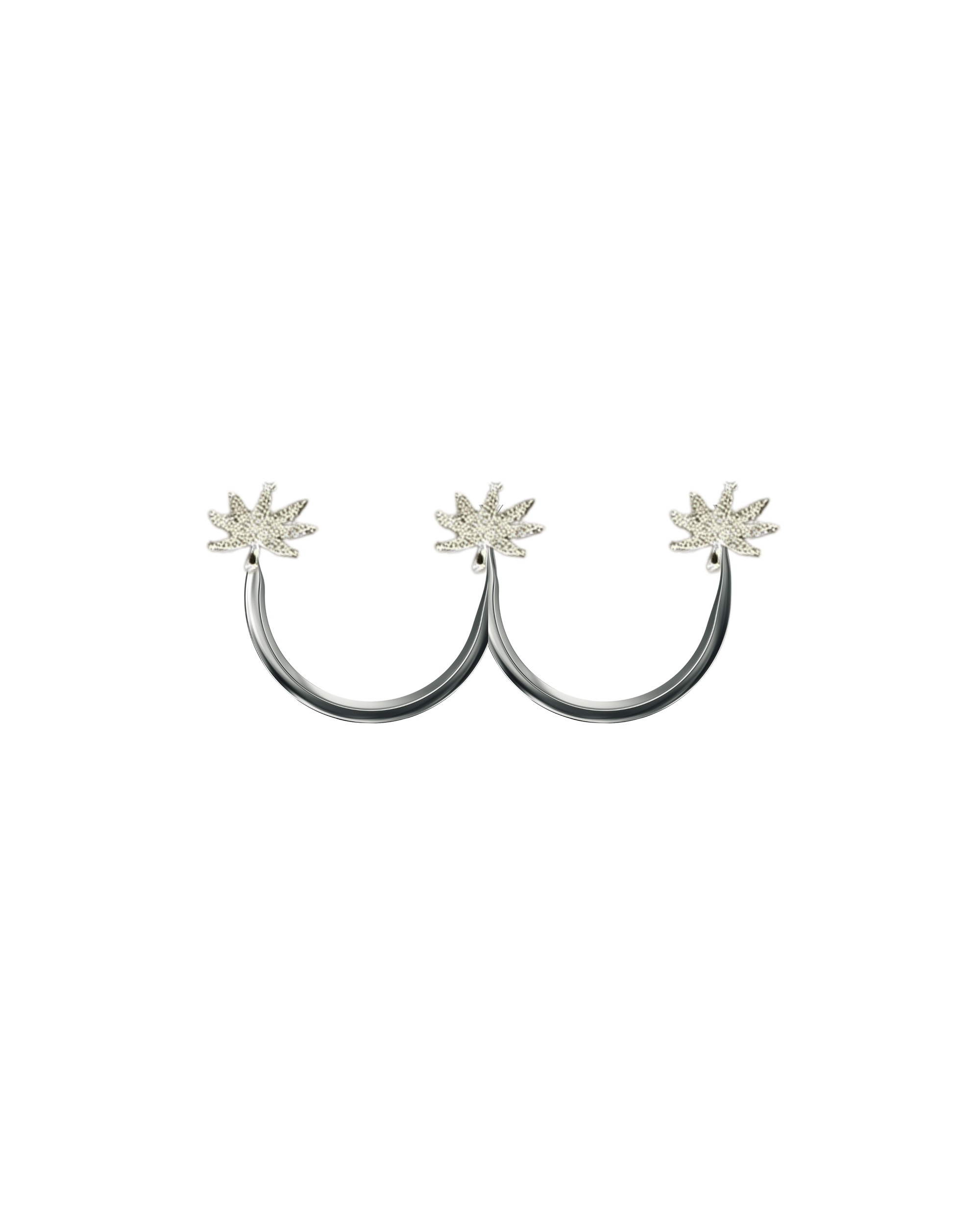 Triple Threat Ring Silver