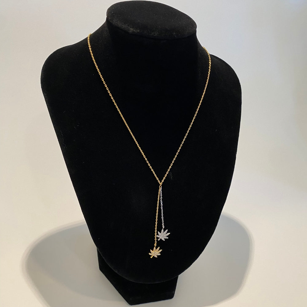 18K GOLD DROP DEAD NECKLACE