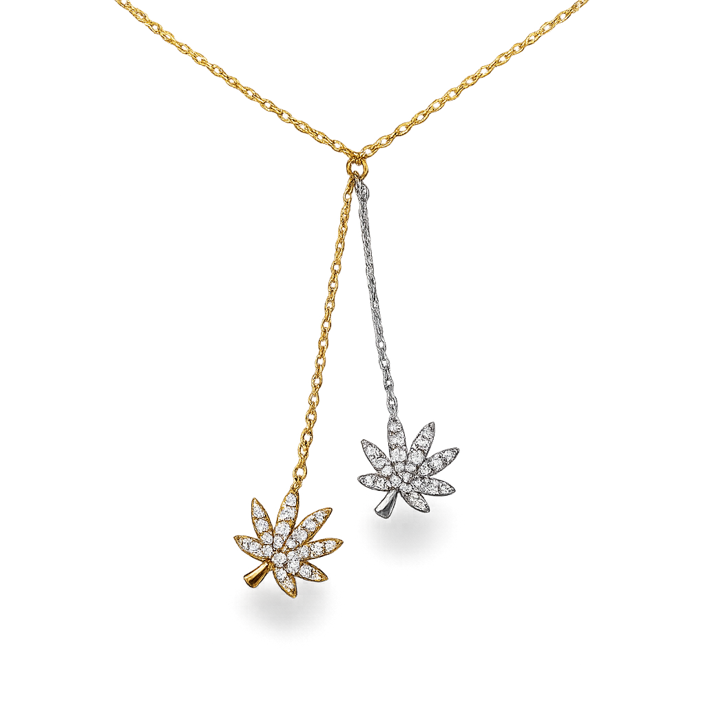 18K GOLD DROP DEAD NECKLACE