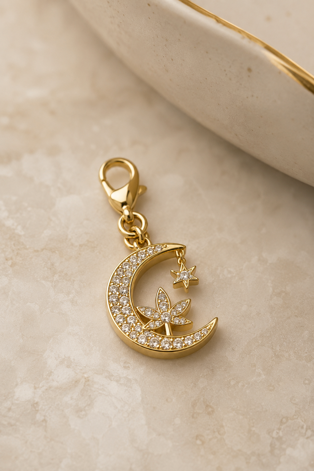 Midnight Moon Charm