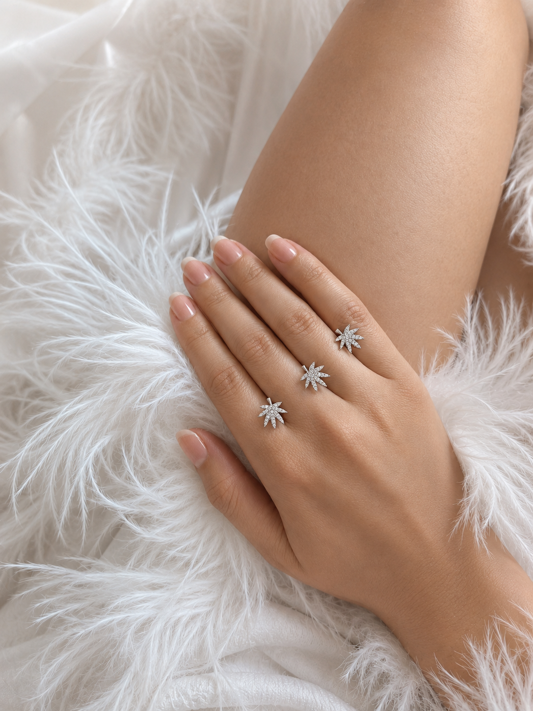 Triple Threat Ring Silver
