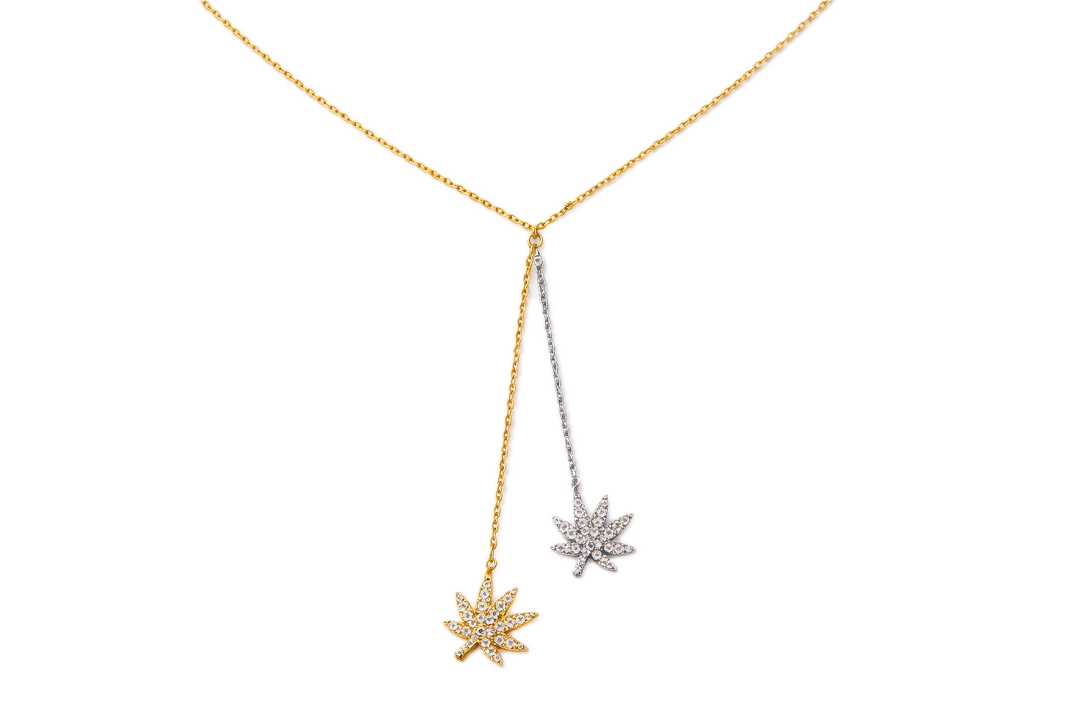 18K GOLD DROP DEAD NECKLACE