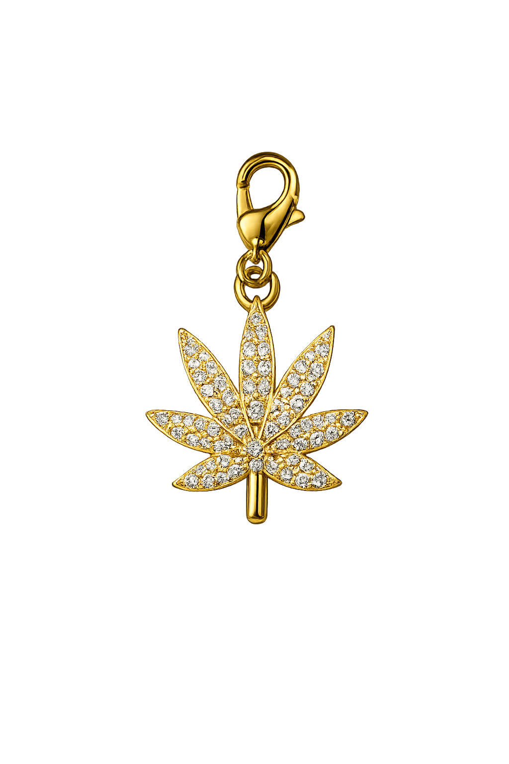 Cannabis Leaf Charm