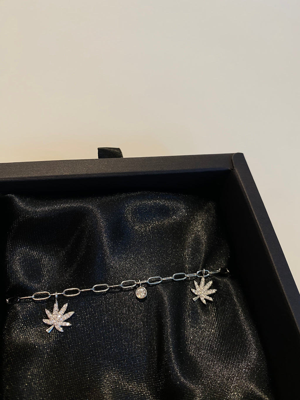 SILVER CHARMED BRACELET