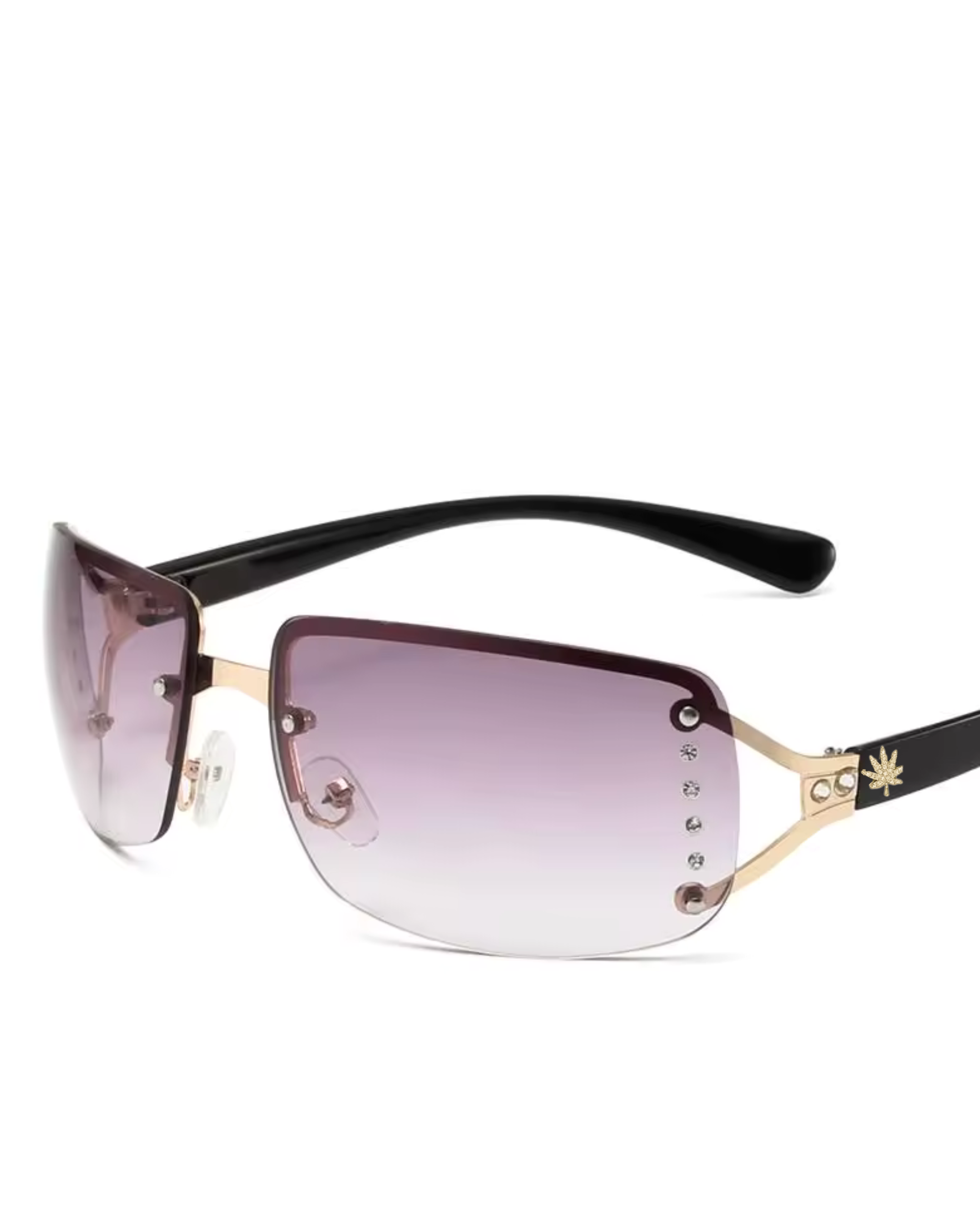 Purple Dazed in Crystals: Greenhouse Vision Glasses