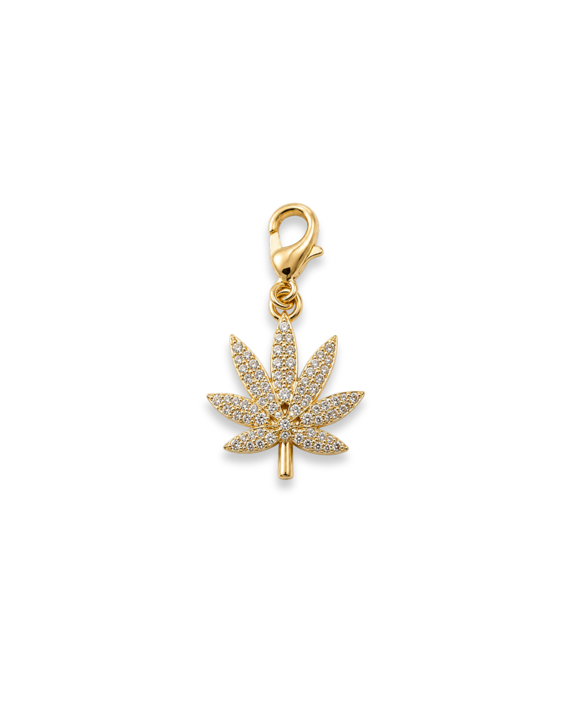 Cannabis Leaf Charm